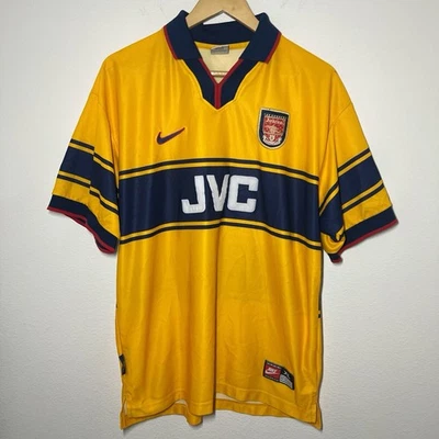 Camiseta visitante Arsenal 1997-1999 | Fútbol vintage XL Foto 1 de 4