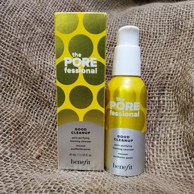 Benefit POREfessional Apretado y Tonificado Refinador de Poros AHA+PHA Espuma 1.5 fl oz~NUEVO  Foto 1 de 4