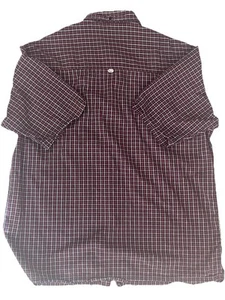 ECKO UNLIMITED Mens Short Sleeve Button Up Plaid Collar Shirt - Picture 1 of 7