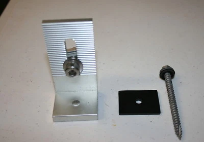 Solar Mount L-Bracket with Hardware - Pack of 12 - Image 1 of 4