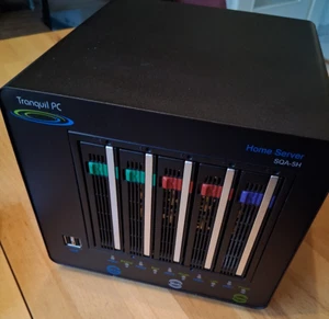 Tranquil SQA-5H 5 Bay NAS Server Netzwerkspeicher Cloud 64Bit Intel Atom - Bild 1 von 13