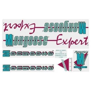 1988 Mongoose - Expert decal set - black frame - Picture 1 of 1