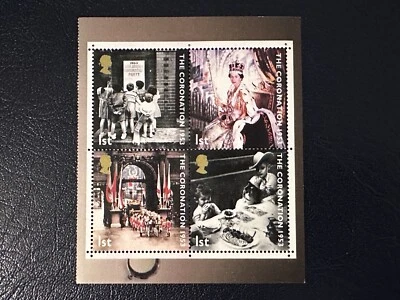 GB Queen Elizabeth II STAMP MINISHEET FROM PANE BOOKLET MNH - Image 1 of 2