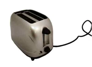 SunnCamp Low Watt 800w 2 Slice Toaster For Caravan Motorhome Camping (Silver) - Picture 1 of 1