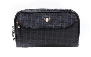 PurseN Clutch Makeup Case w/ Wristlet Strap (Ebony Sands) Small Purse Organizer - Picture 1 of 5