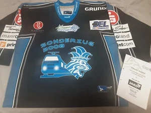 Nürnberg Ice Tigers Trikot - Game Worn Sonderzug 2008 - Brad Leeb # 38 - Bild 1 von 7