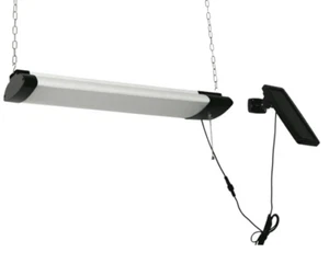 Hyper Tough 1000 Lumen Solar Slim LED Shop Light