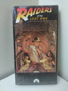 Indiana Jones: Raiders Of The Lost Ark VHS Tape 80 's- SEALED - - Imagen 1 de 10