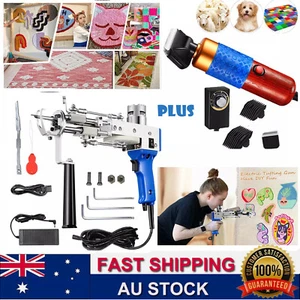 AU Electric Carpet Weaving Machine Tufting Frame Tufting Rug Trimmer Tufting Gun - Picture 1 of 26