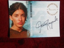 LOST: Season 2 A-19 Auto Card Tania Raymonde as Alex Rosseau Inkworks 2006 VF/NM