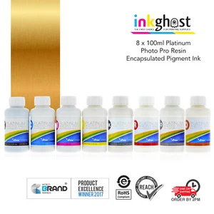 Rihac Premium Pigment Ink for Epson R1900 T0870 to T0879 Cartridge CIS CISS - Picture 1 of 20