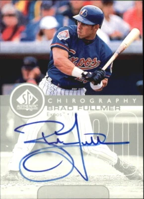 A7664- 1999 SP Authentic Chirography #BF Brad Fullmer Auto - NM-MT - Image 1 of 2