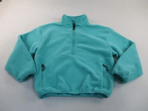 Patagonia Womens Synchilla Marsupial Sweater Medium Blue Long Sleeve Half Zip - Picture 1 of 11