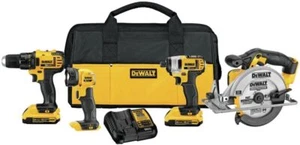 DeWalt DCK421D2 20V MAX Cordless Brushed 4 Tool Combo Kit - Picture 1 of 8