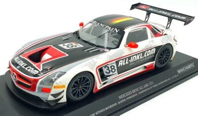 Minichamps 1/18 Scale 151 123138 Mercedes-Benz SLS AMG GT3 Munnich Msport 2012 - Bild 1 von 4