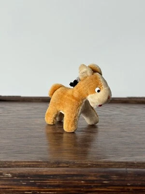 Vintage Toy Plush German Steiff? Donkey Stuffed Animals - Image 1 of 4