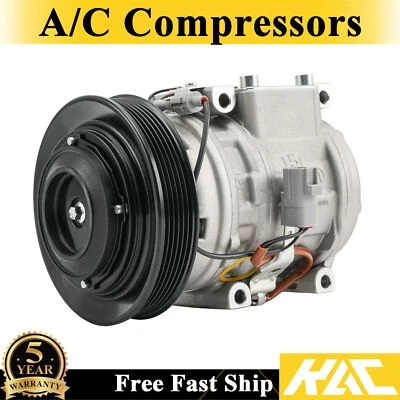 78320 Fit For Toyota Corolla Sedan 1998 1999 2000 2001-02 1.8L l4 A/C Compressor - Image 1 of 4