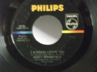 Dusty Springfield,Philips 40396,"All I See Is You"US,7" 45,1965 British Invasion - Image 1 of 2