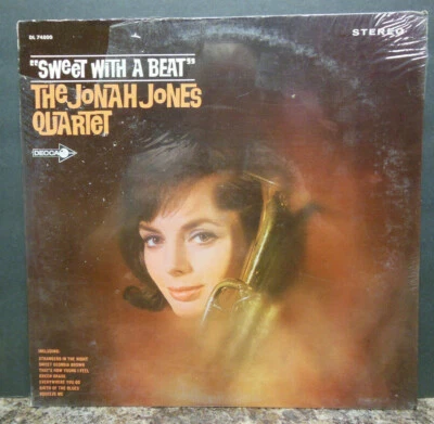 Sealed New! The Jonah Jones Quartet: Sweet With A Beat, 12" LP Mint (E)  - Image 1 of 2