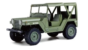 AMEWI U.S. Militär M151 Jeep 4WD Crawler 1/14 LED 2,4GHz RTR, grün - 22386 - Bild 1 von 9