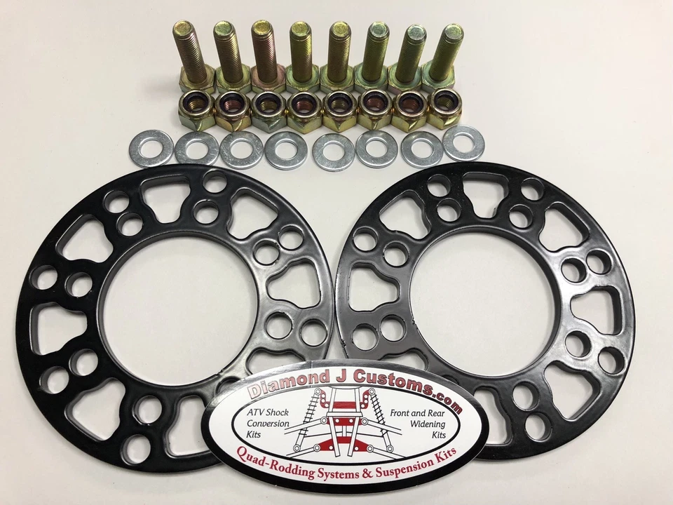 Kit de conversión de ruedas traseras Honda TRX90 a 400EX (y patrones de pernos Yamaha de 4x115 mm) Foto 1 de 4