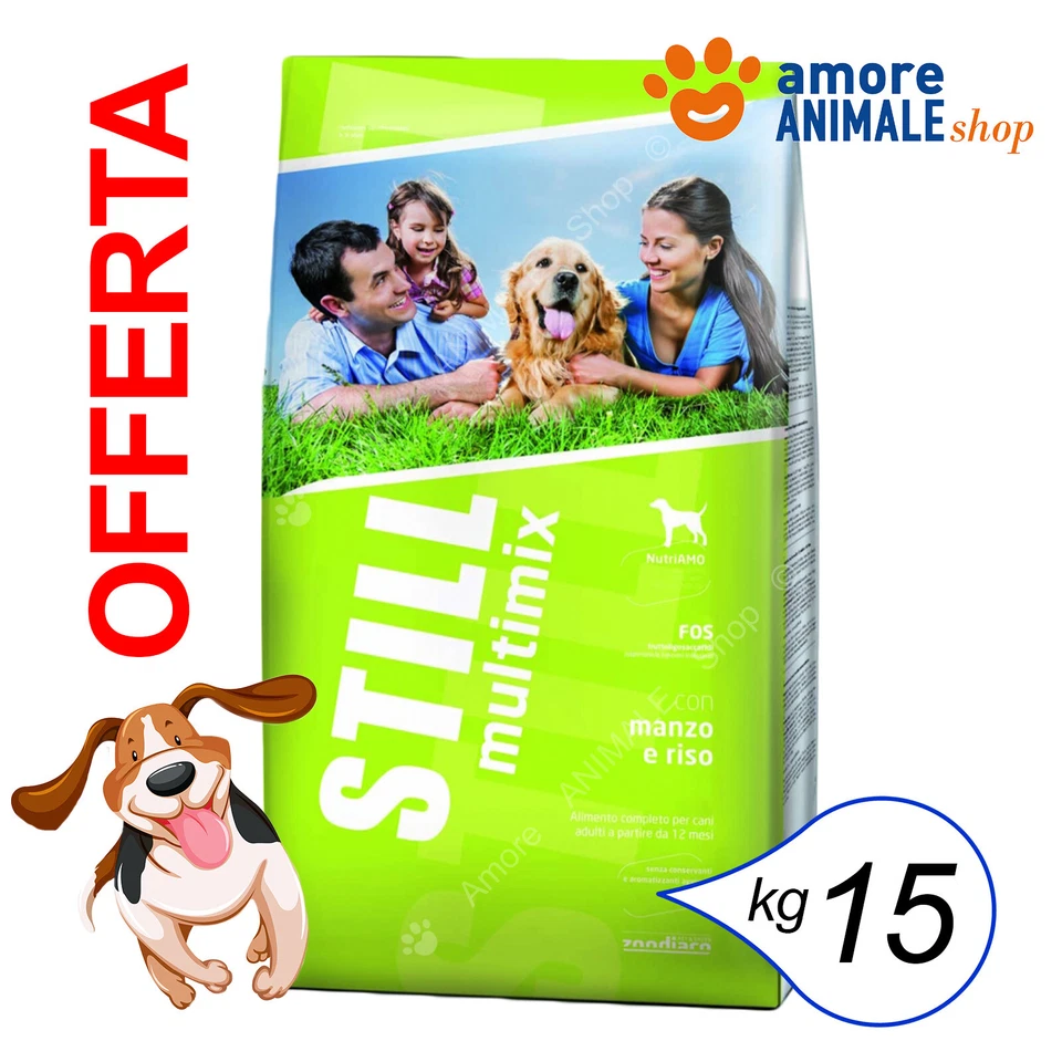 STILL Dog Multimix →  Manzo - 15 kg - Crocchette Cani, Mangime Cane - Immagine 1 di 1
