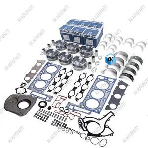Engine Overhaul Rebuild Piston Kit For Mercedes-Benz 3.5L R350 E350 M272 ML350 - Picture 1 of 8