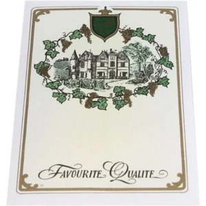 Wine Labels no 79 plain Chateau Design packets of 25's - Picture 1 of 3