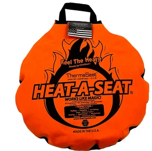 Heat-A-Seat ThermaSeat Cushion Works Like Magic Hunting-Fishing-Camping-Sports - Picture 1 of 4