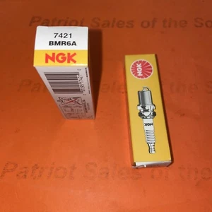 NGK BMR6A "NICKEL" Standard Plug Spark Plugs 7421 (Set of 2) - Picture 1 of 2