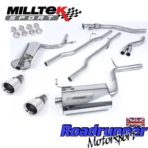 Escape Milltek Audi A4 2.0 TFSI B7 Quattro y DTM Cat trasero sin resolución GT SSXAU515 - Imagen 1 de 4