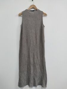 Zara Soft Knit Long Dress Size Small Summer Evening Beach Holiday Casual