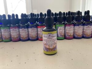 Organic herbal tinctures for Chronic Pain Migraines, MD created, Reiki enhanced 
