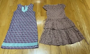 Lot Of 2 Vineyard Vines & Speechless Dresses Girls Size 8 Sleeveless - Picture 1 of 7