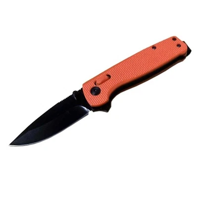 Nuevo Terminus XR Carpeta 3" CRYO D2 Acero NEGRO Hoja Mango Texturizado Cuchillo Foto 1 de 4