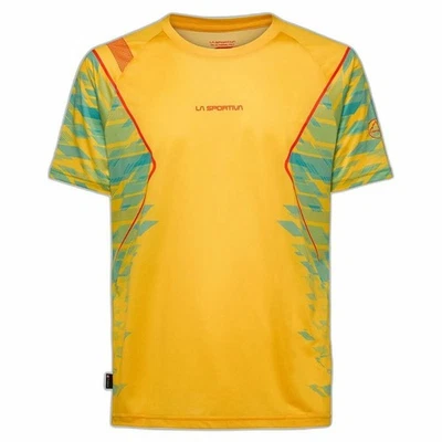 Camiseta Deportiva de Manga Corta La Sportiva Pacer  Amarillo - Imagen 1 de 3