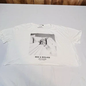 Bed & Boujee Oversized Crop Tee in Weiß Marilyn Monroe Gr. M The Laundry Room - Bild 1 von 7