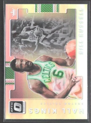 2017-18 Donruss Optic #10 Bill Russell Hall Kings Holo - Image 1 of 2