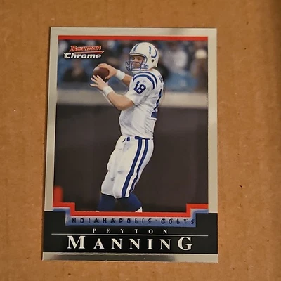 2004 Bowman Chrome Peyton Manning #75 HOF Colts Mint - Image 1 of 2