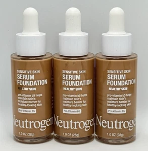 Neutrogena Sensitive Skin Serum Foundation 1 oz. - Medium/Deep 02 - (3 Pack) - Picture 1 of 2