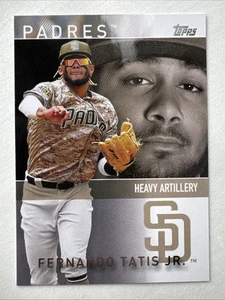 ⭐🦄 Topps Highlights 2020 #FTH‐18 Fernando Tatis Jr – Artillería de los Padres de San Diego - Imagen 1 de 2
