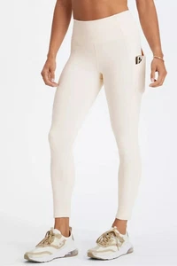 Legging Fabletics Oasis PureLuxe Mujer Crema 7/8 Cintura Alta con Bolsillos Talla M - Imagen 1 de 17