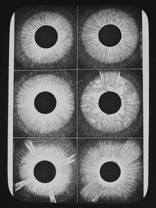 Magic Lantern Slide SOLAR ECLIPSES 1836-1860 VICTORIAN ASTRONOMY 1888 - Picture 1 of 5