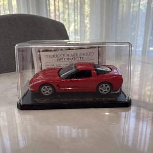 Brookfield Collectors Guild 1/25 Scale 1997 Chevy Corvette Diecast Promo Car Red - Picture 1 of 14