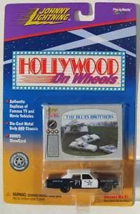 JOHNNY LIGHTNING HOLLYWOOD ON WHEELS THE BLUES BROTHERS DODGE MONACO - Picture 1 of 1