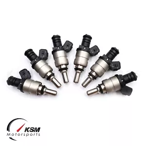 6 Carburant Injecteurs pour BMW 3 5 7 X3 X5 X6 Z3 E39 E46 E60 M52 M54 2.0-2.8L - Picture 1 of 9