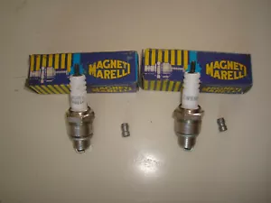 2x Candele Magneti Marelli CW6NP FIAT 500 D F R 126 NUOVE da vecchio magazzino - Foto 1 di 5