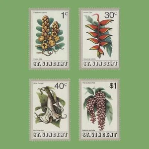 Saint Vincent 1972 Blumen Bleistift Essays von Sylvia Goaman - Bild 1 von 2