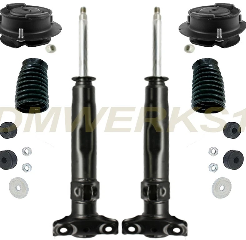 KYB 2 FRONT STRUT SHOCKS MOUNTS BOOTS KIT W201 MERCEDES BENZ 190E 2.3 2.6 2.3-16 - Изображение 1 из 4
