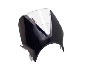 Carenado negro Puig con pantalla de visión clara Yamaha XSR 700 2016-2019 - Imagen 1 de 1